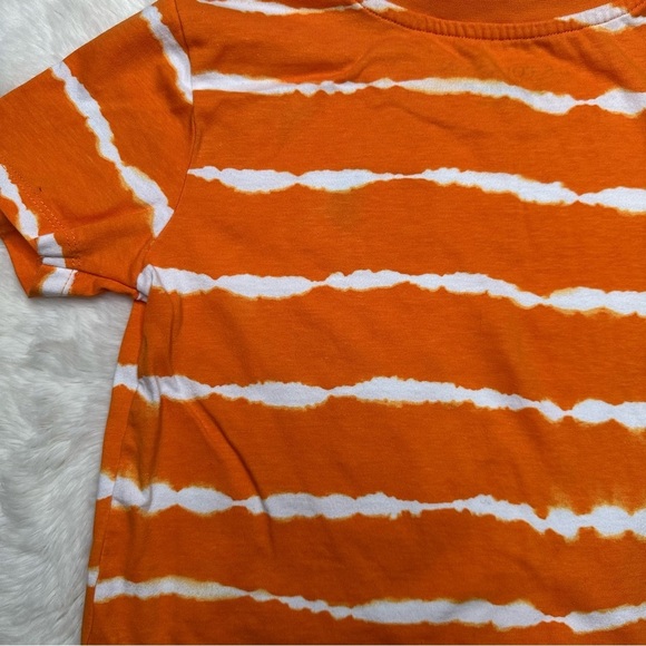 US Polo Assn. T-Shirt Orange & White Striped Size 7 - Picture 14 of 16